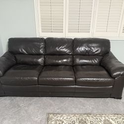Leather Couch