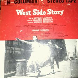 Vintage Columbia Stereo, Reel To Reel Tape Of Original Broadway Production Of West Side Story