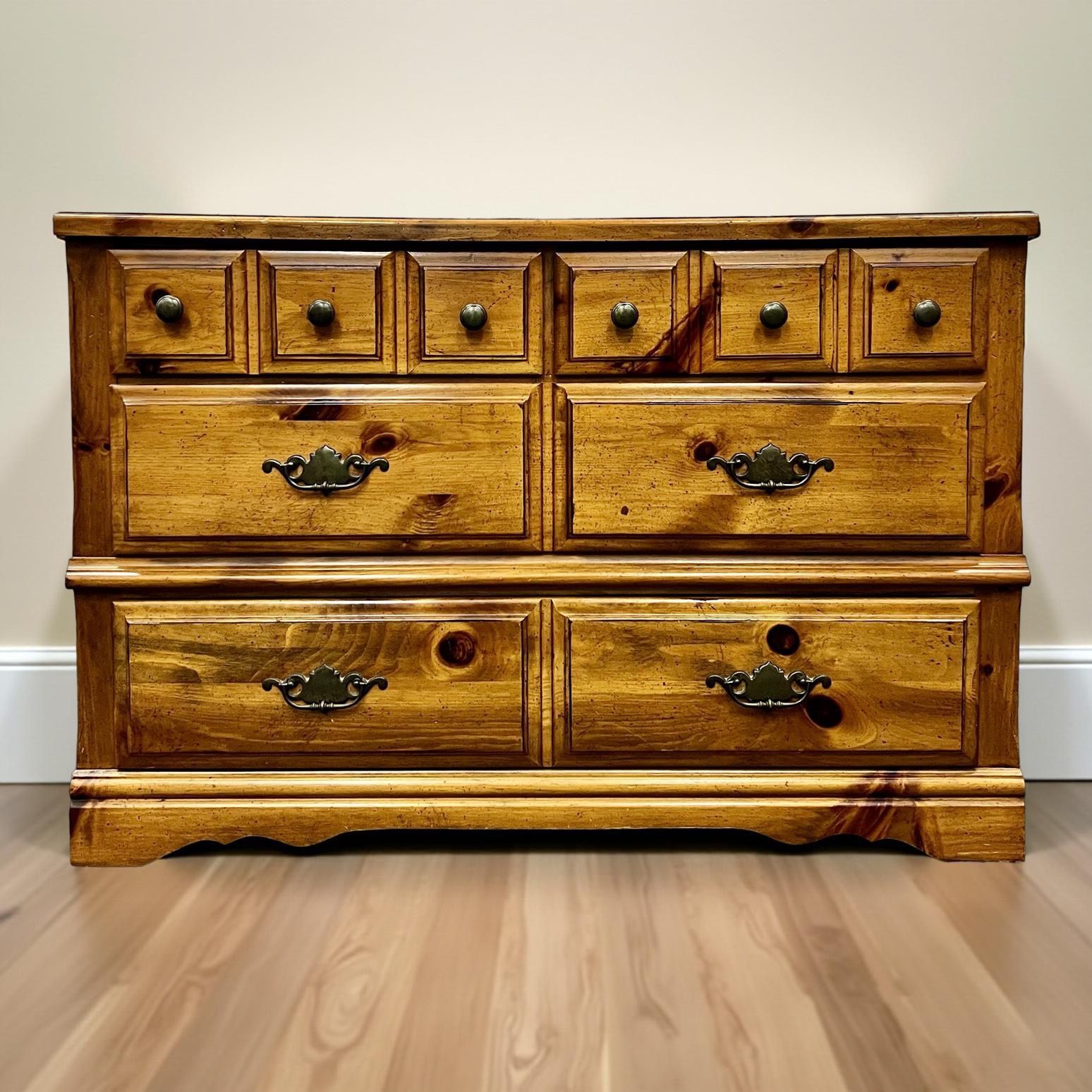 Free Delivery - Lea Furniture Hardwood Dresser - 44"W x 18"D x 30"H