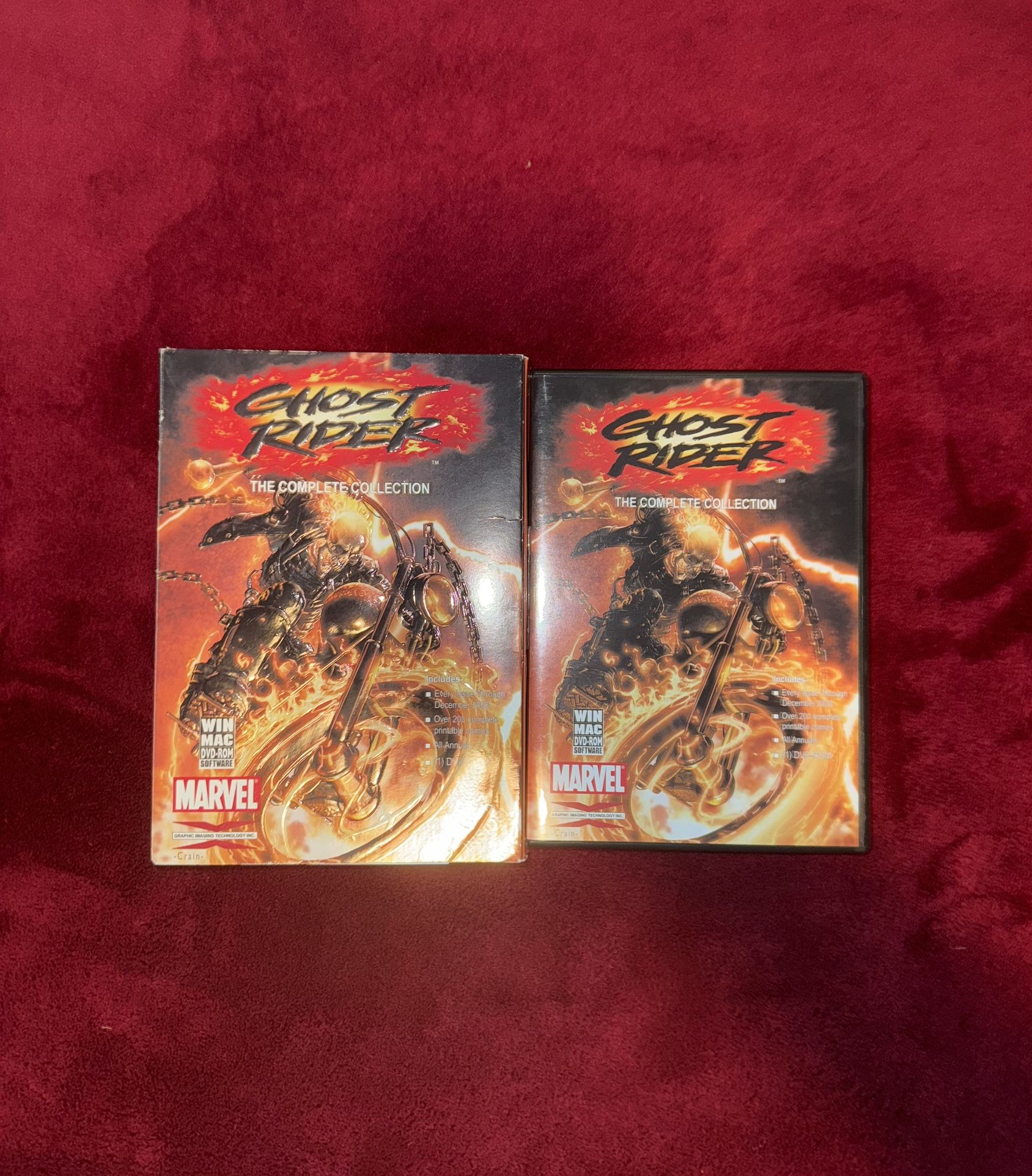 Marvel Ghost Rider - The Complete Comic Collection WIN MAC DVD ROM Software RARE