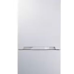 24 in. 11.7 cu. ft. Bottom Freezer Refrigerator in White, Energy star