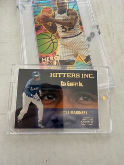 1996 Pinnacle Summit Hitters Inc /4000 Ken Griffey Jr #4 HOF