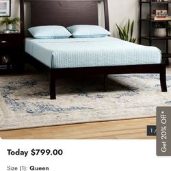 Bed Frame with Headboard