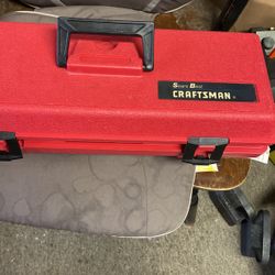 Craftsman Universal Wrench/grinder With Misc Attachments And Case
