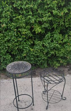 FLOWER STANDS- BOTH FOR $15