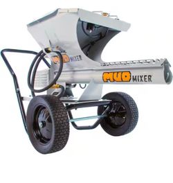 Mud Mixer Continuous Feed Portable Electric Concrete, Cement and Mortar Mixer