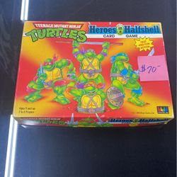 Vintage 1990 Teenage Mutant Ninja Turtles Card Game Complete
