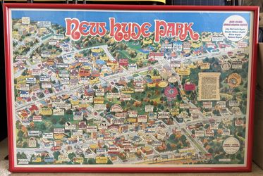 LONG ISLAND, N.Y. Framed Art Print