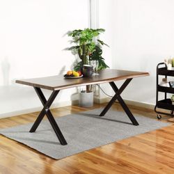 DOUCOURE 63” Walnut Dining Table