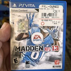 PS VITA MADDEN 13