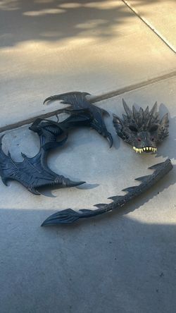 Dragon 🐉 costume + dinosaur mask