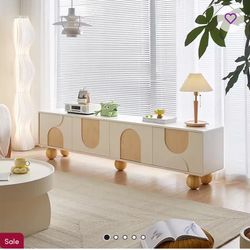 modern white tv stand 