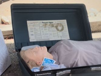 Cpr training device
