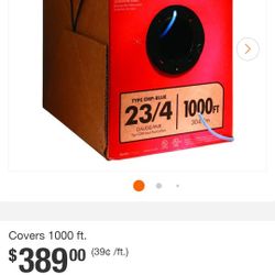 23/4 Cat 6 Riser Data Cable