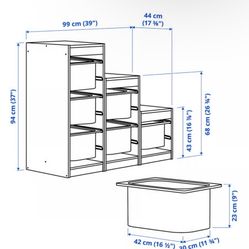 2 IKEA Storage Drawers/dresser 