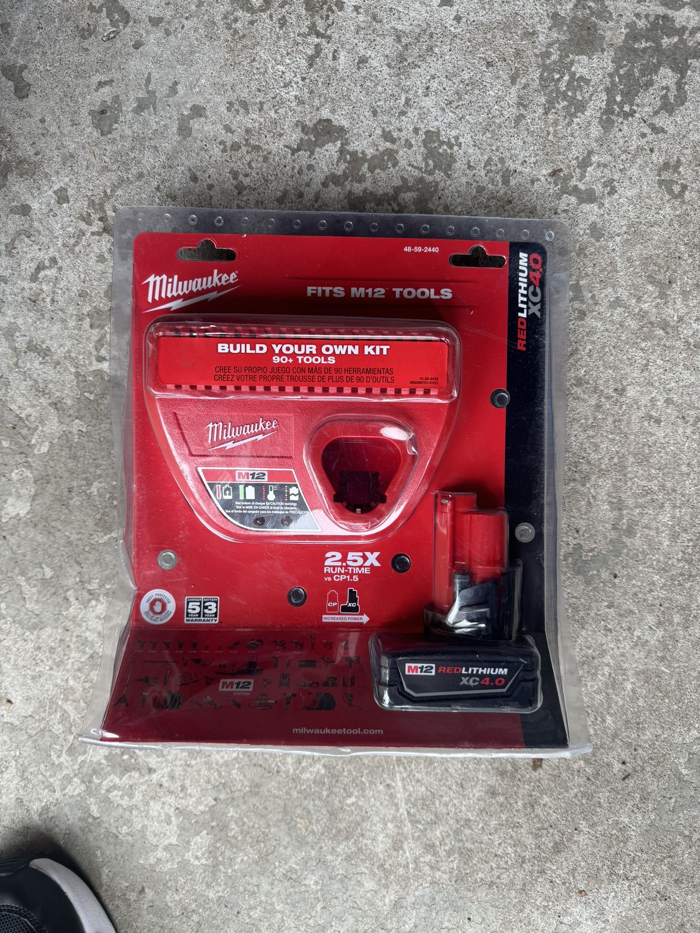 Milwaukee M12 Battery And Charger
