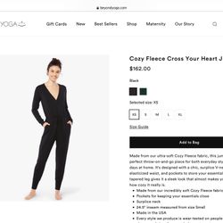 Fleece Yoga Jumpsuit
