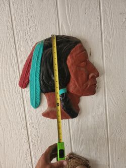 Ceramic Head Wall Hanging