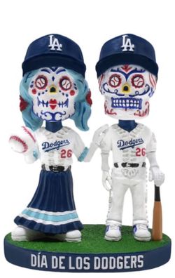 Day of the dead Bobblehead dodgers