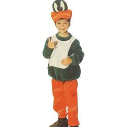 Vintage Rubie's Plucky Duck Tiny Tunes Costume Child 1994 #18941 New