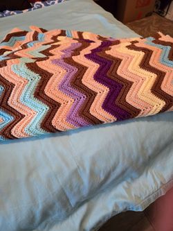 Hand Crochet throw blankets