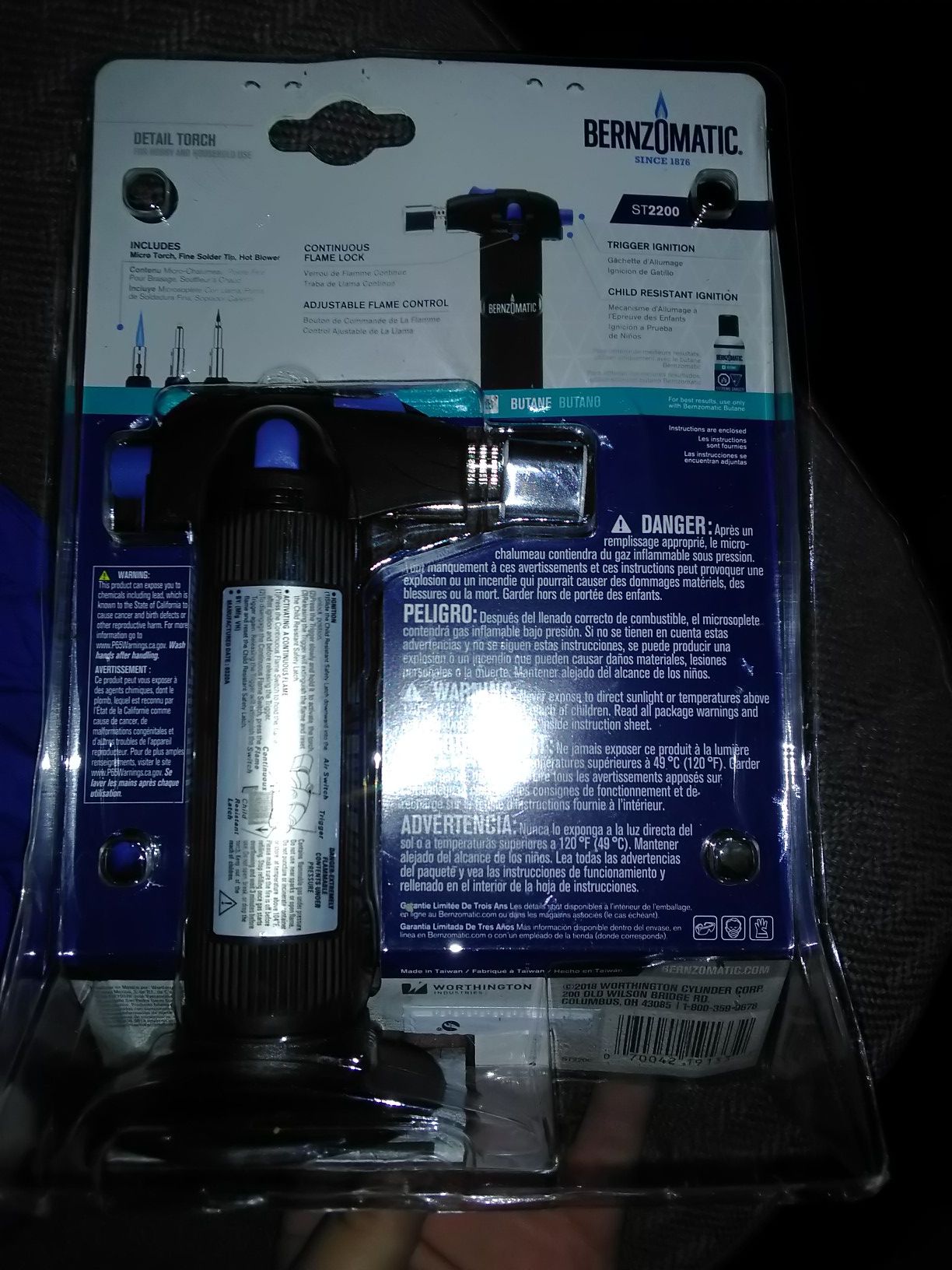 Bernzomatic torch brand new