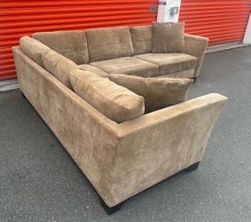 Brown Sectional Sofa