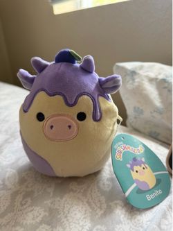 Blueberry Cow Squishmallow
