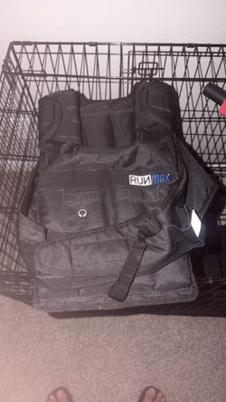 Weighted Vest - Run Max 20 lb with shoulder pads