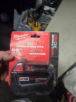 New Milwaukee  battery