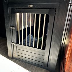 Dog Crate/End Table Combo