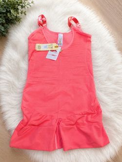 Coral Stretch Bodysuit Shapewear with Tags