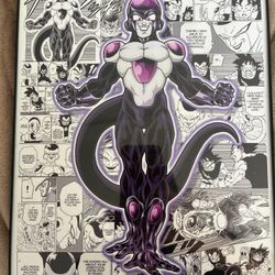 NEW BLACK FRIEZA POSTER