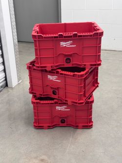 LIMITED TIME DEAL: Milwaukee PACKOUT Crate Bundle (3 Units)