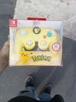 Brand New Nintendo Switch Pokemon Wired Fight Pad Pro Compatible With Super Smash Brothers Ultimate
