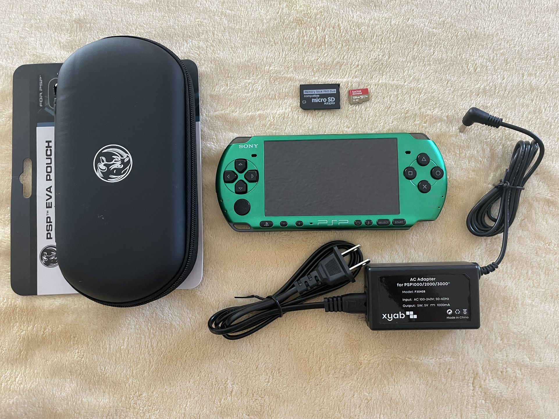 Sony PlayStation Portable Psp 3001 Custom Built w/ 7000+ Games Saved