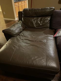 Brown “Leather” Chair