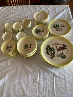 Brock of California dishes set