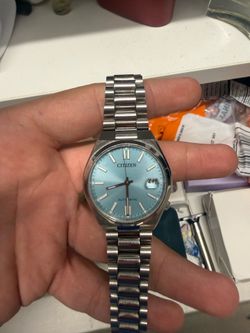 36mm Citizen Tiffany blue dial