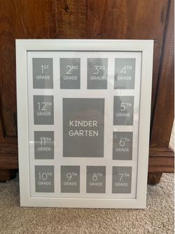 Picture frame for kids school photos