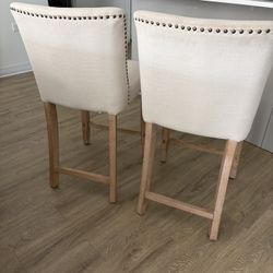 2 Wayfair Counter Chairs