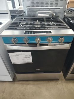 Whirlpool gas range