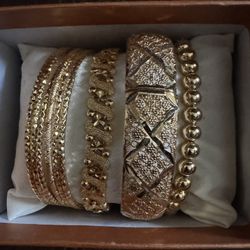 Tashions Multi Style Bracelets- Thin & Thick