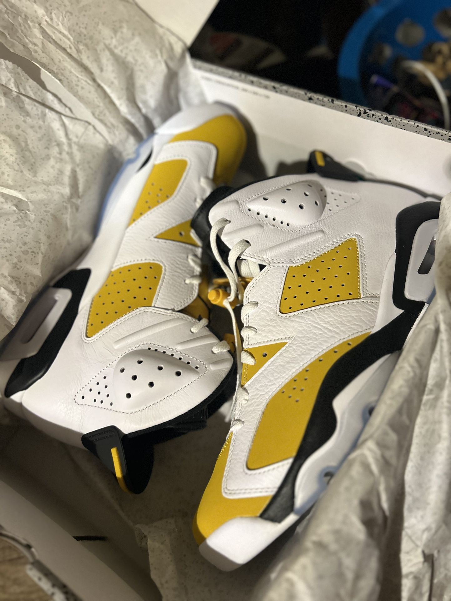 Jordan Yellow 6’s