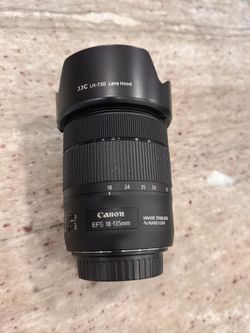 Canon EFS Lens 18- 135