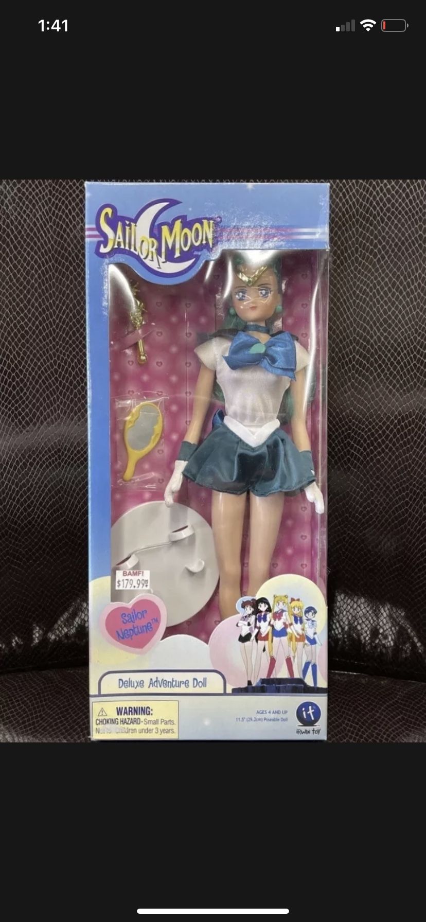 Sailor Moon Neptune Doll Rare Nib