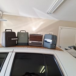 4 Antique-Vintage Film Projectors
