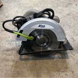 Circular Saw 7.25” Blue Hawk
