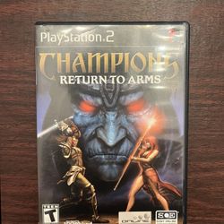 Champions Return To Arms Ps2