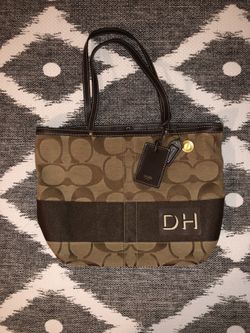 Coach Monogrammed Handbag